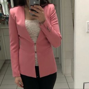 Zara pink blazer